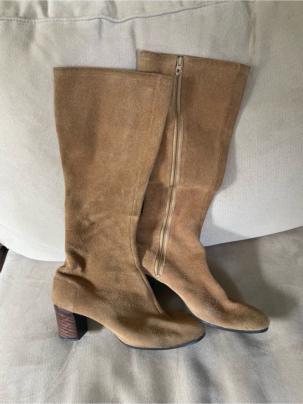 Vintage Battani Suede Boots